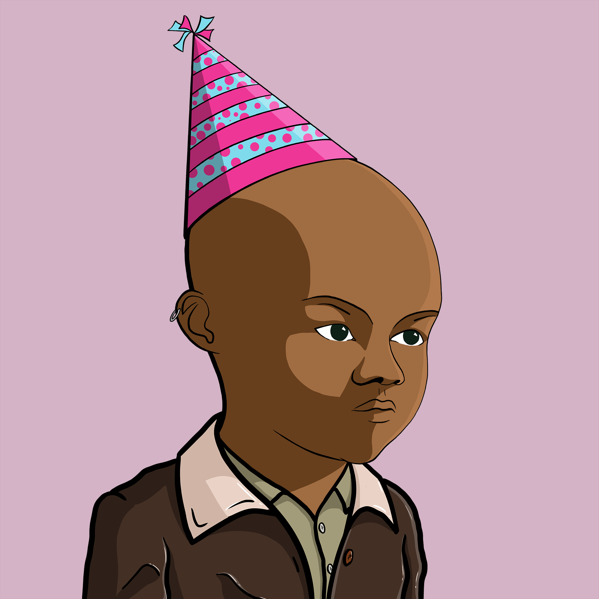 Bald Head #1436 NFT on Algorand