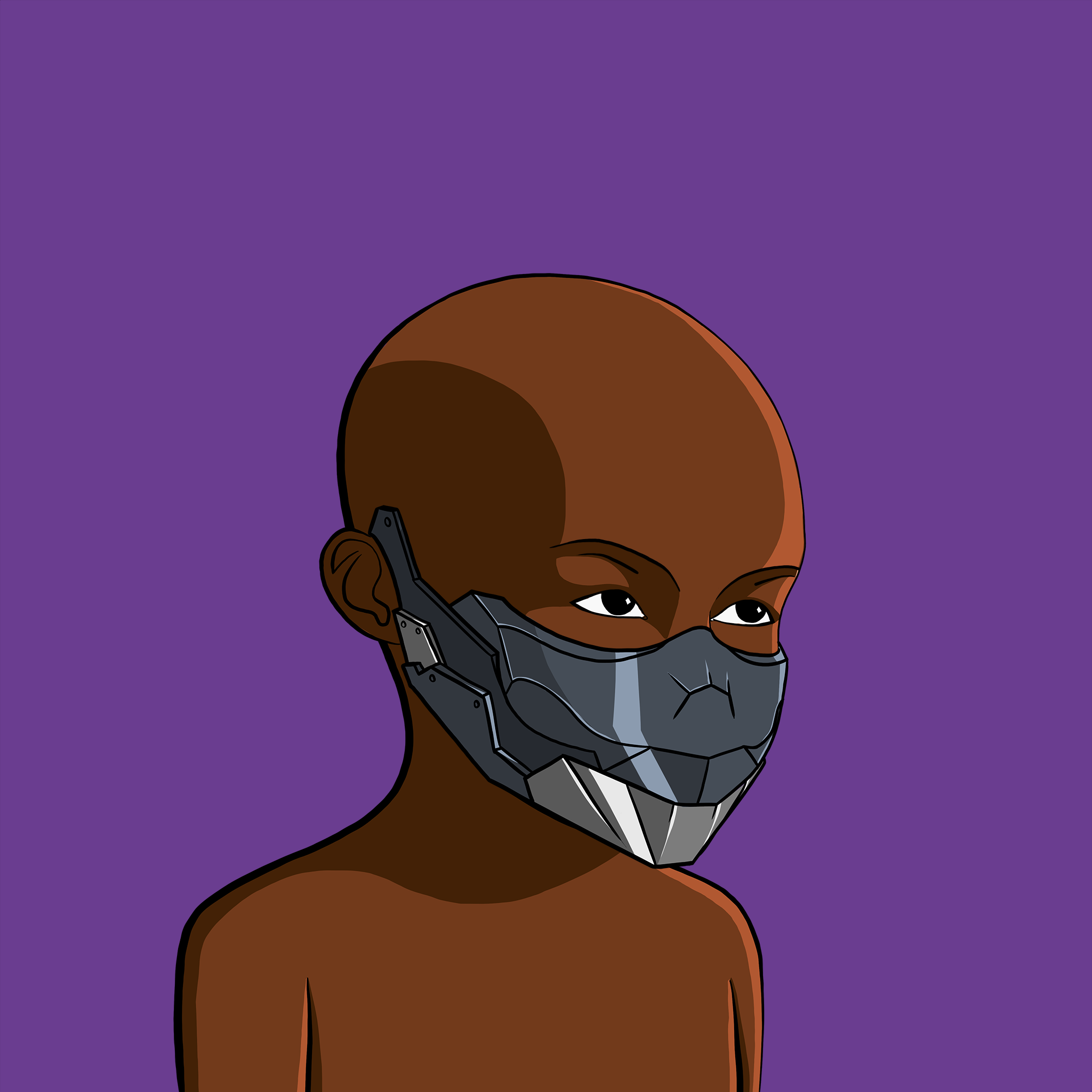 Bald Head #1438 NFT on Algorand