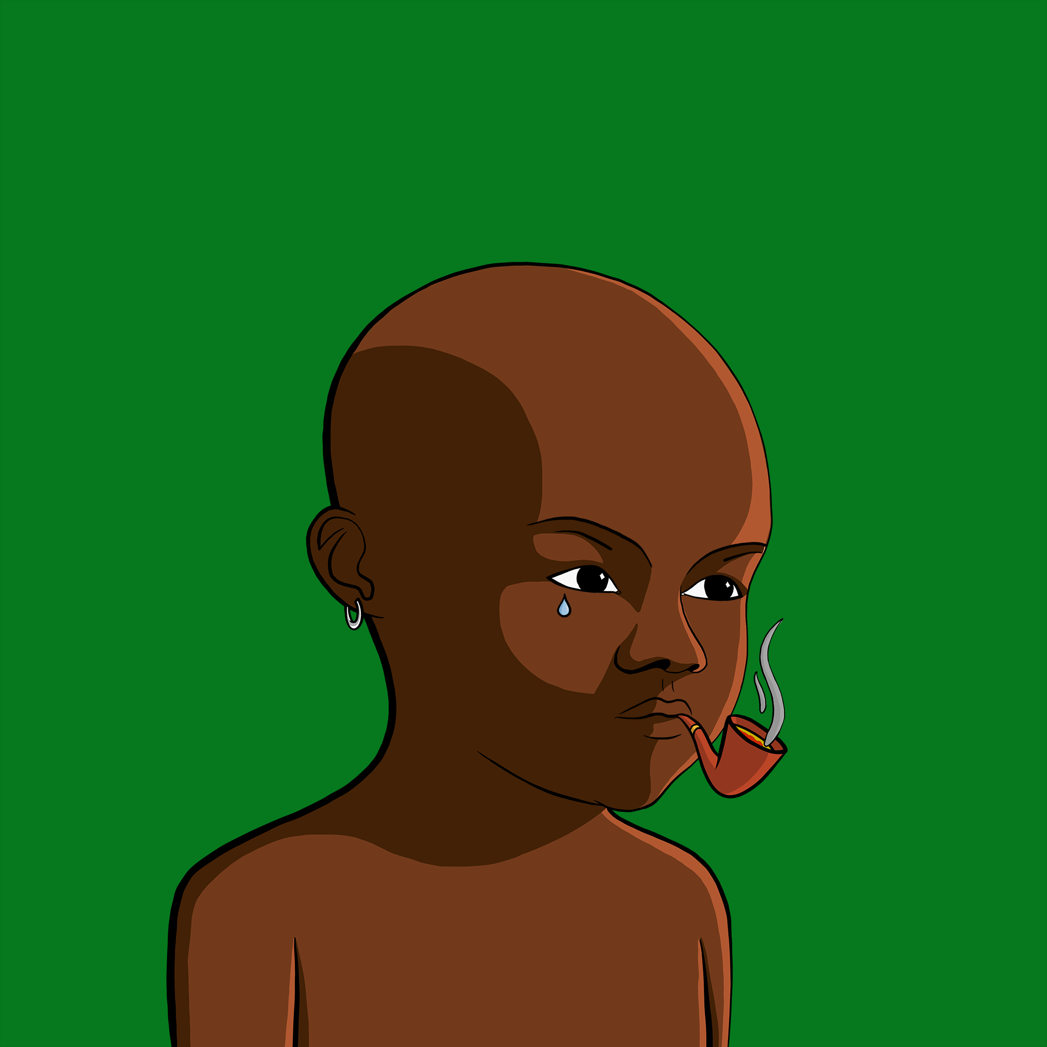 Bald Head #1442 NFT on Algorand