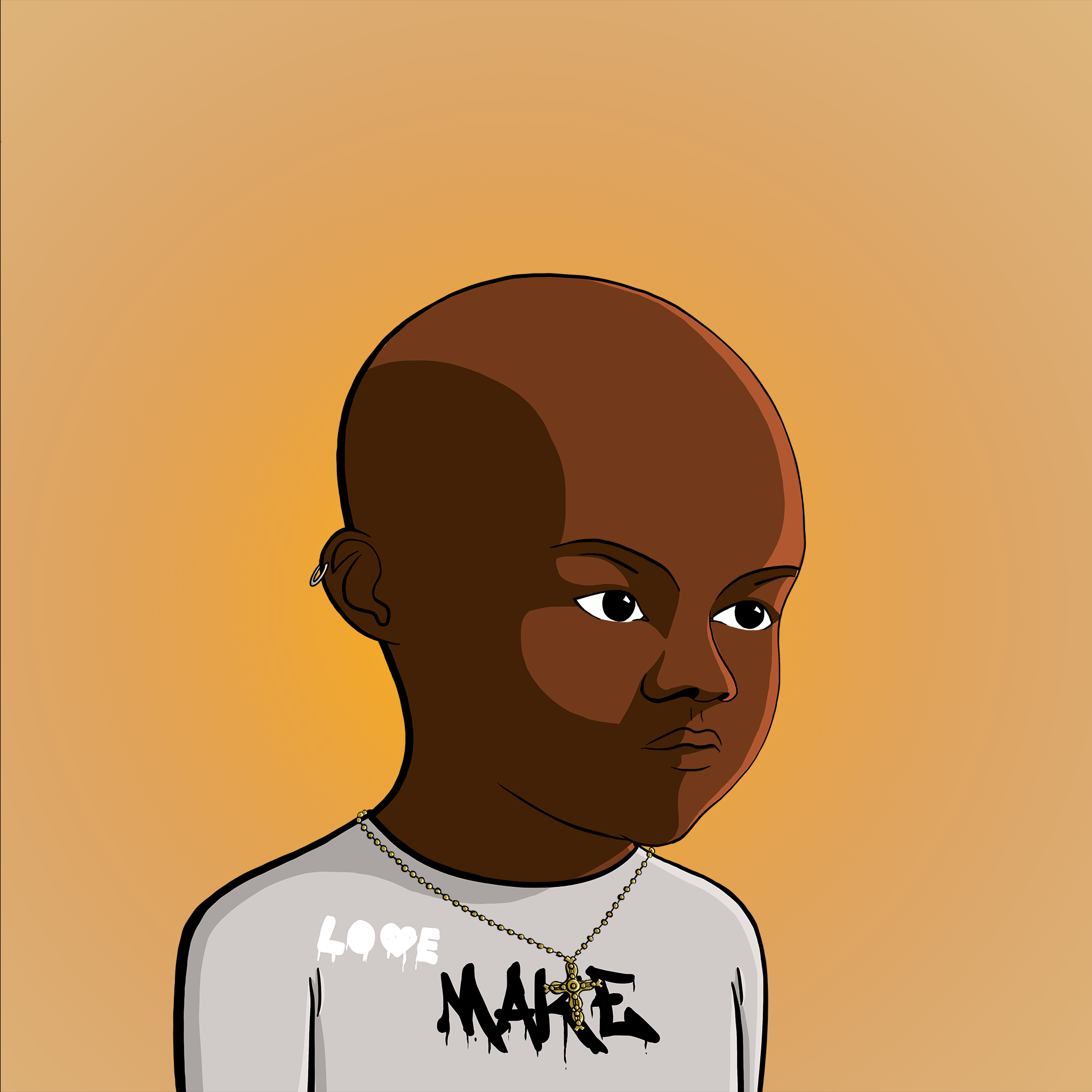 Bald Head #1457 NFT on Algorand