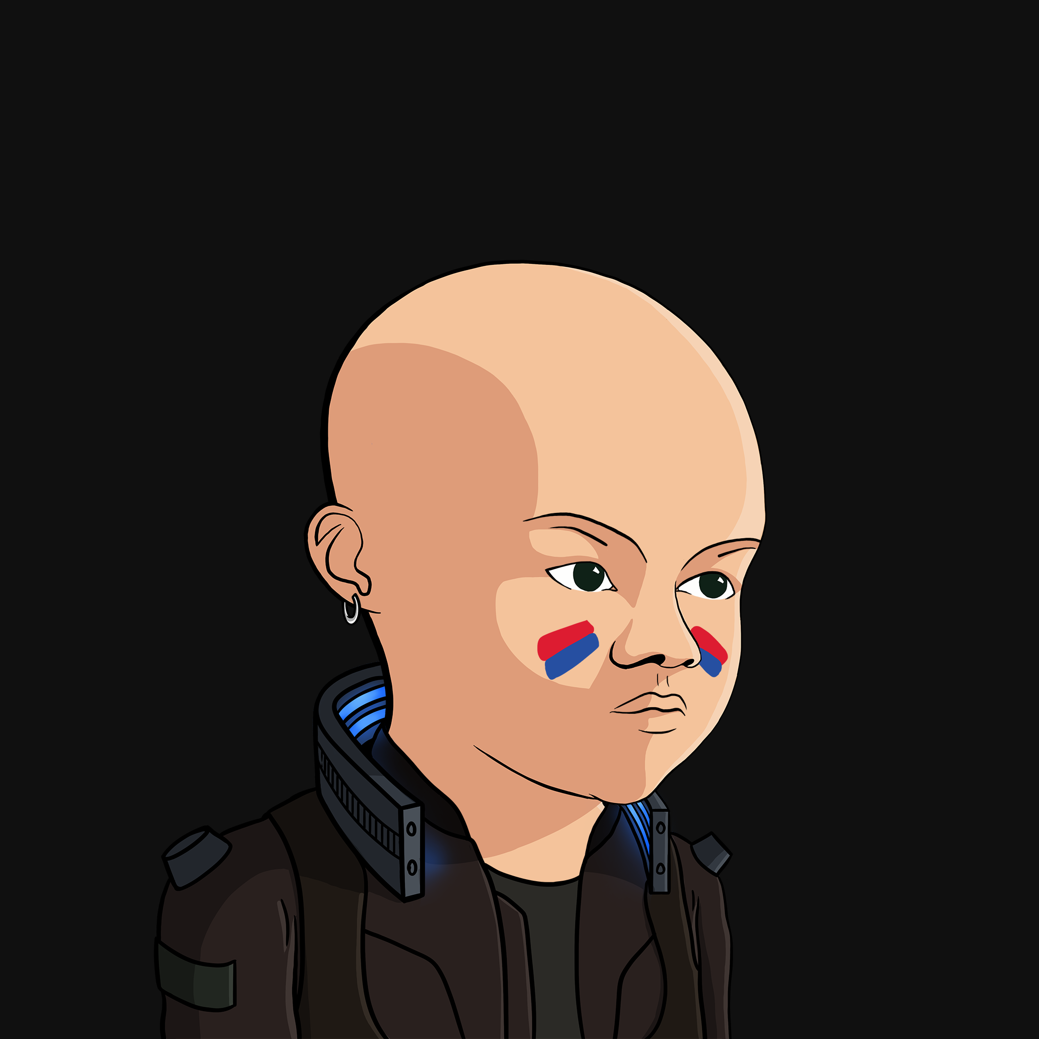 Bald Head #1466 NFT on Algorand