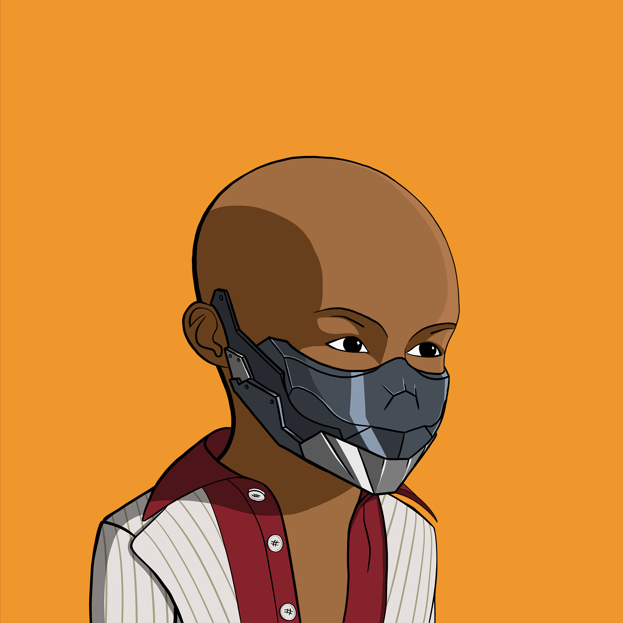 Bald Head #1468 NFT on Algorand