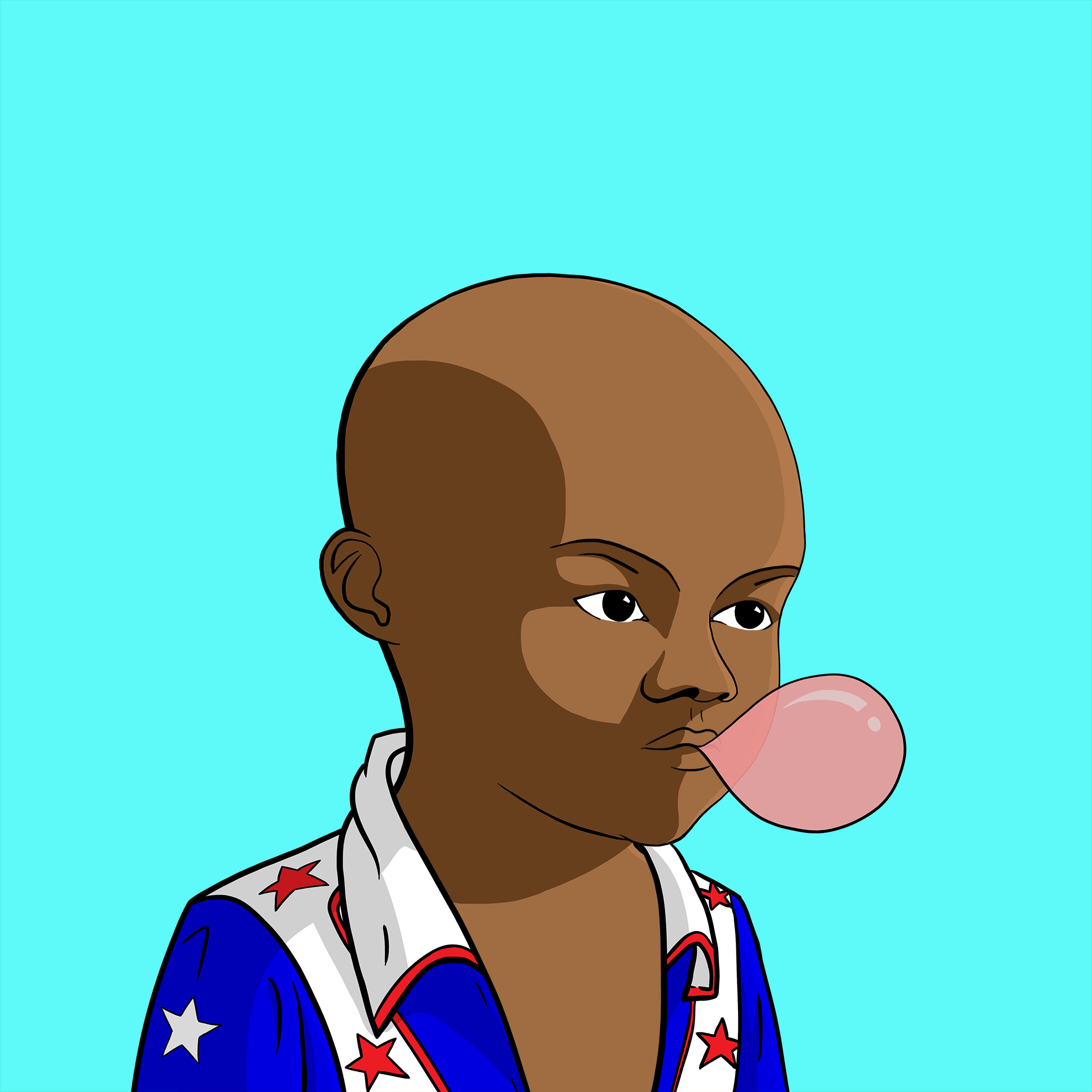 Bald Head #1583 NFT on Algorand