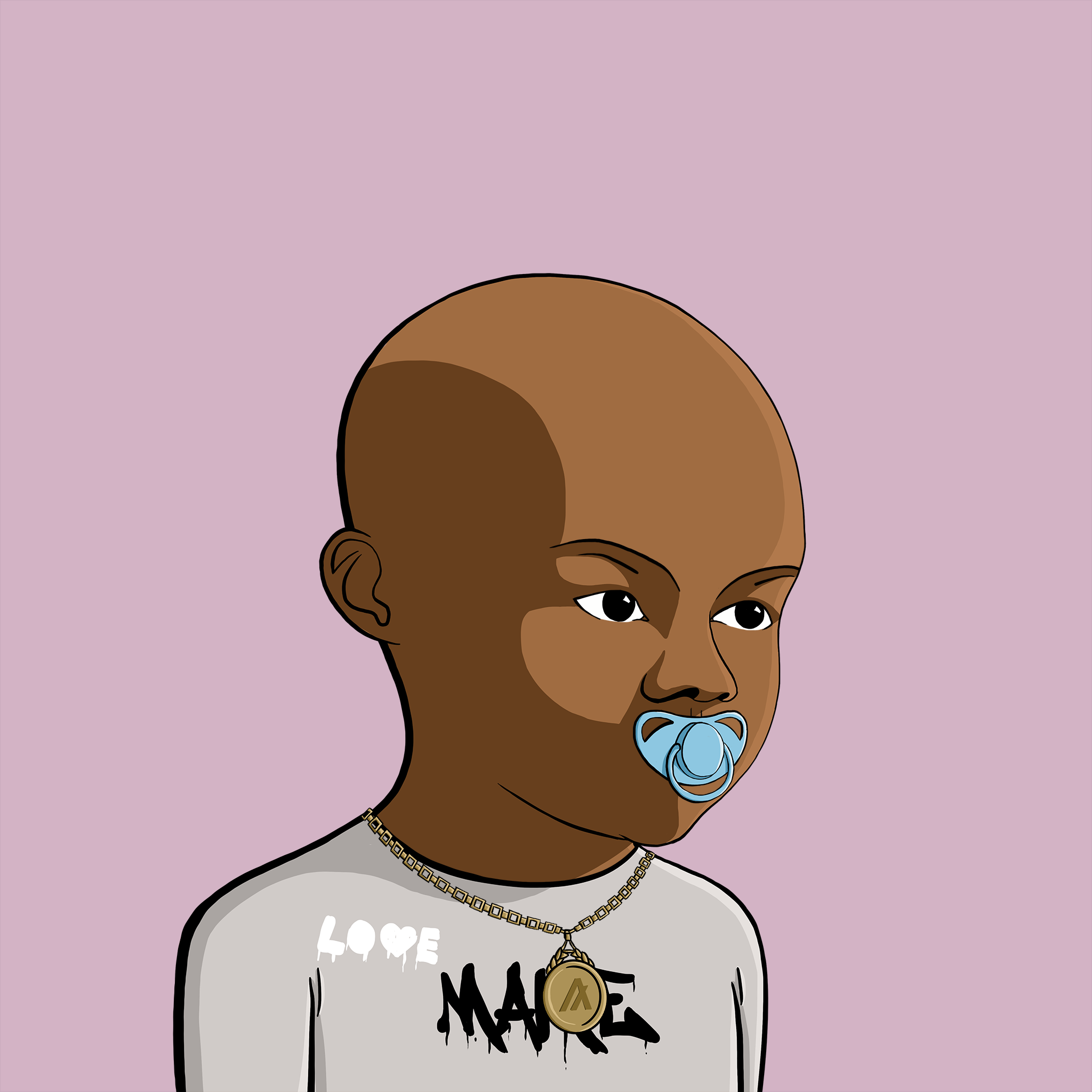 Bald Head #1585 NFT on Algorand