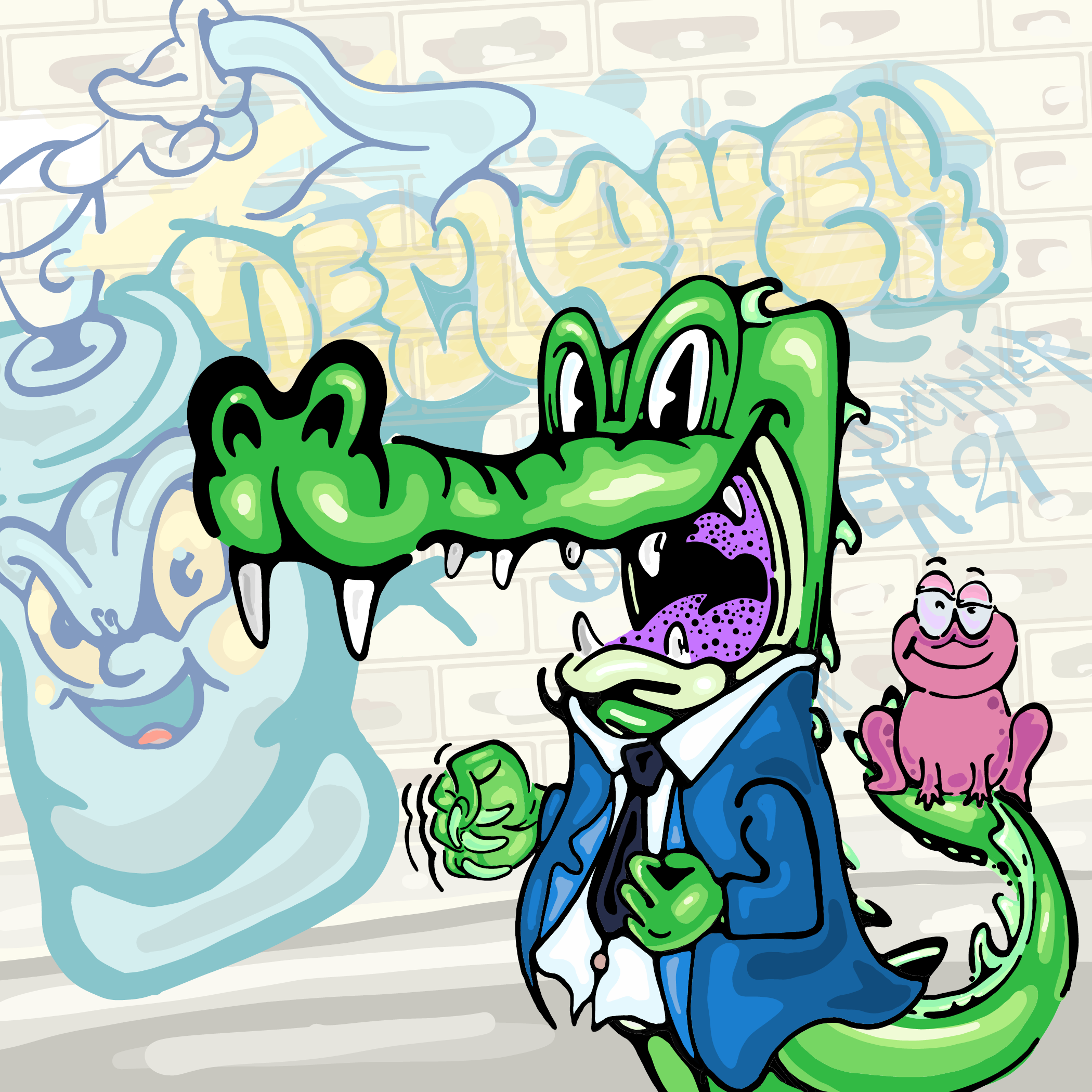 Algo Gator #74 NFT on Algorand