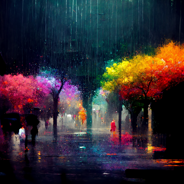 An image of Colorful Rain V2 #5