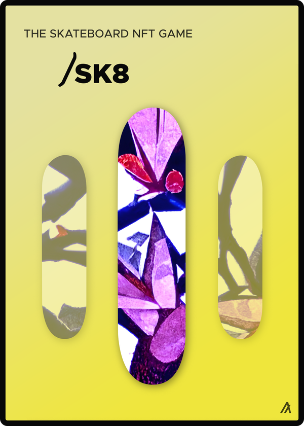 Image of SK8 Deck #044