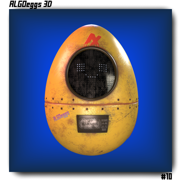 An image of ALGOegg 3D #10