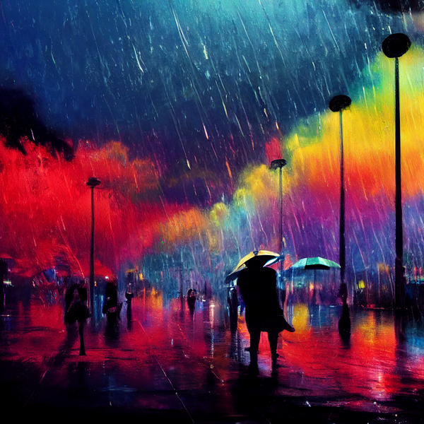 An image of Colorful Rain V2 #23