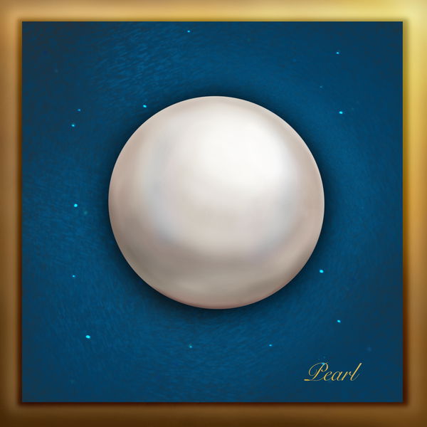 Image of Pearl Power Stone (Gold)