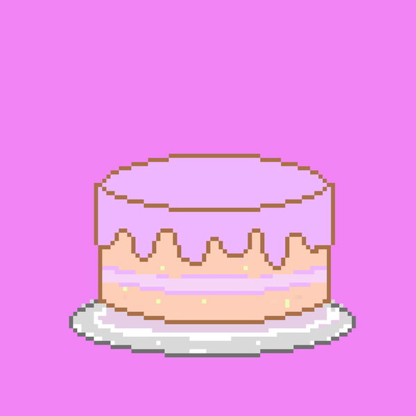 Image of Single Tier / Strawb Cake