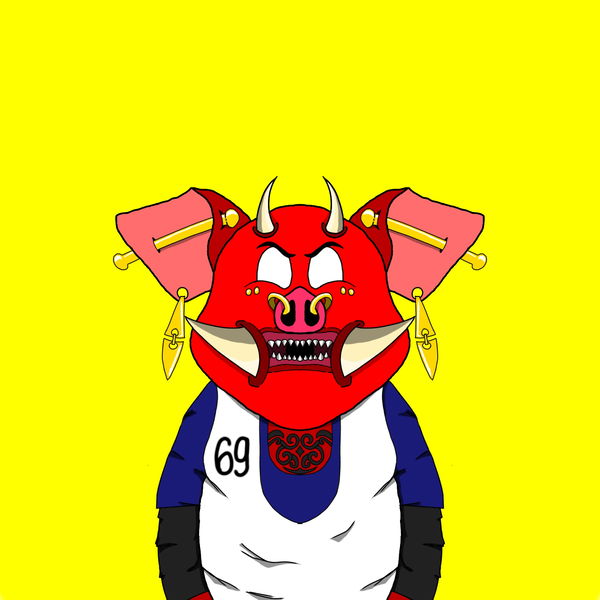 An image of ADDICT PIG #016 - COLLAB MADBOY