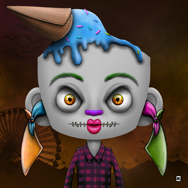 Image of Little Monsters - Clown #41