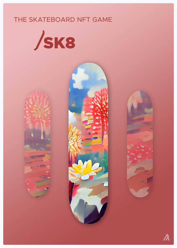 Image of SK8 Deck #002