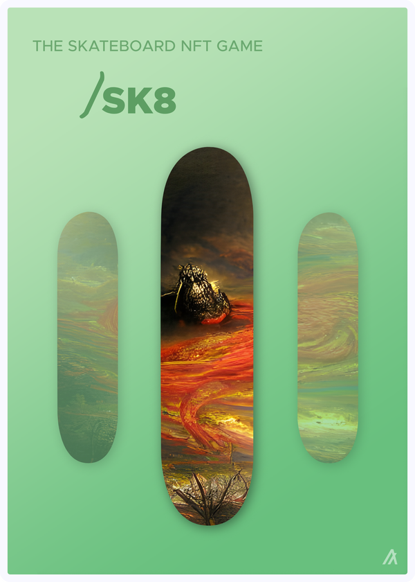 Image of SK8 Deck #053