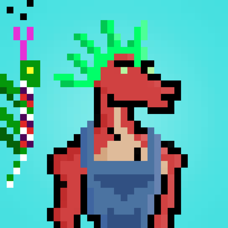 Image of Pixel Dragon: #006