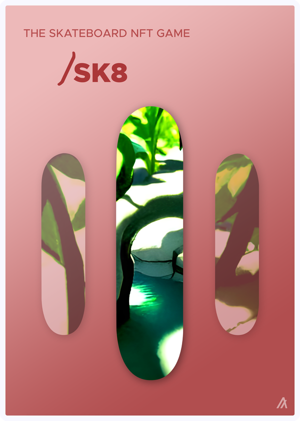 Image of SK8 Deck #034