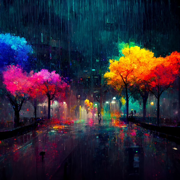 An image of Colorful Rain V2 #20