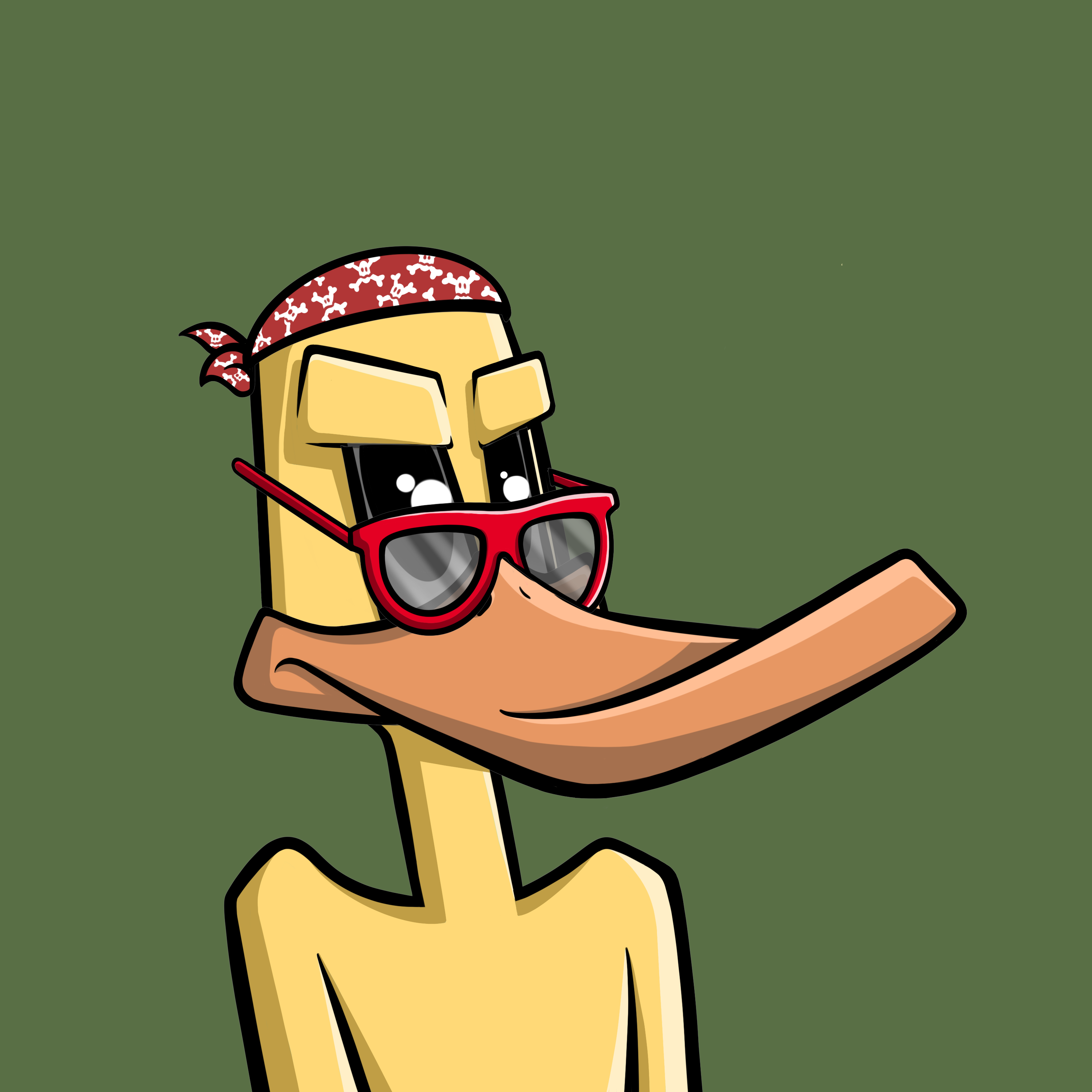 DopeDucky #1418 NFT on Algorand