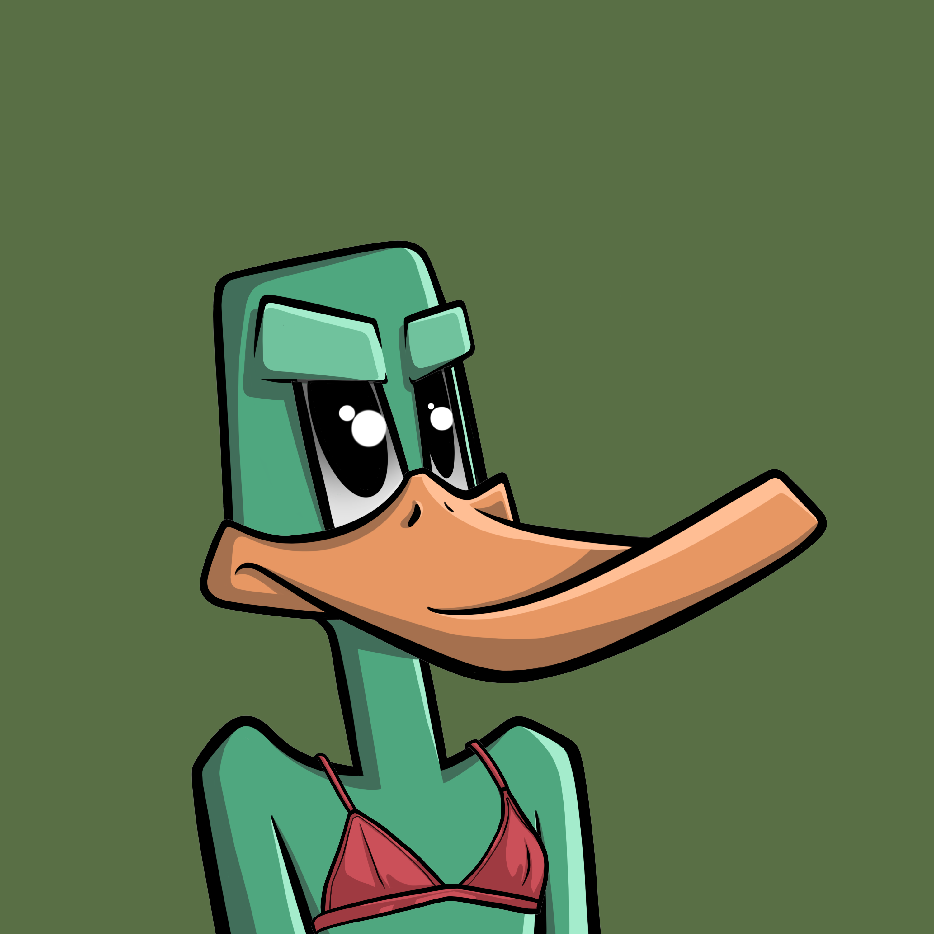 DopeDucky #1448 NFT on Algorand