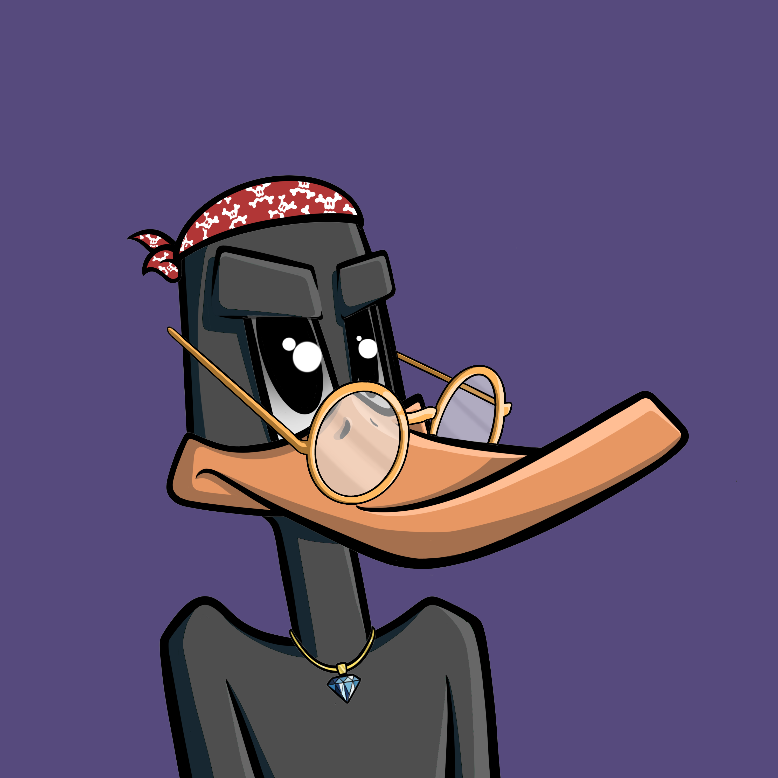 DopeDucky #1466 NFT on Algorand