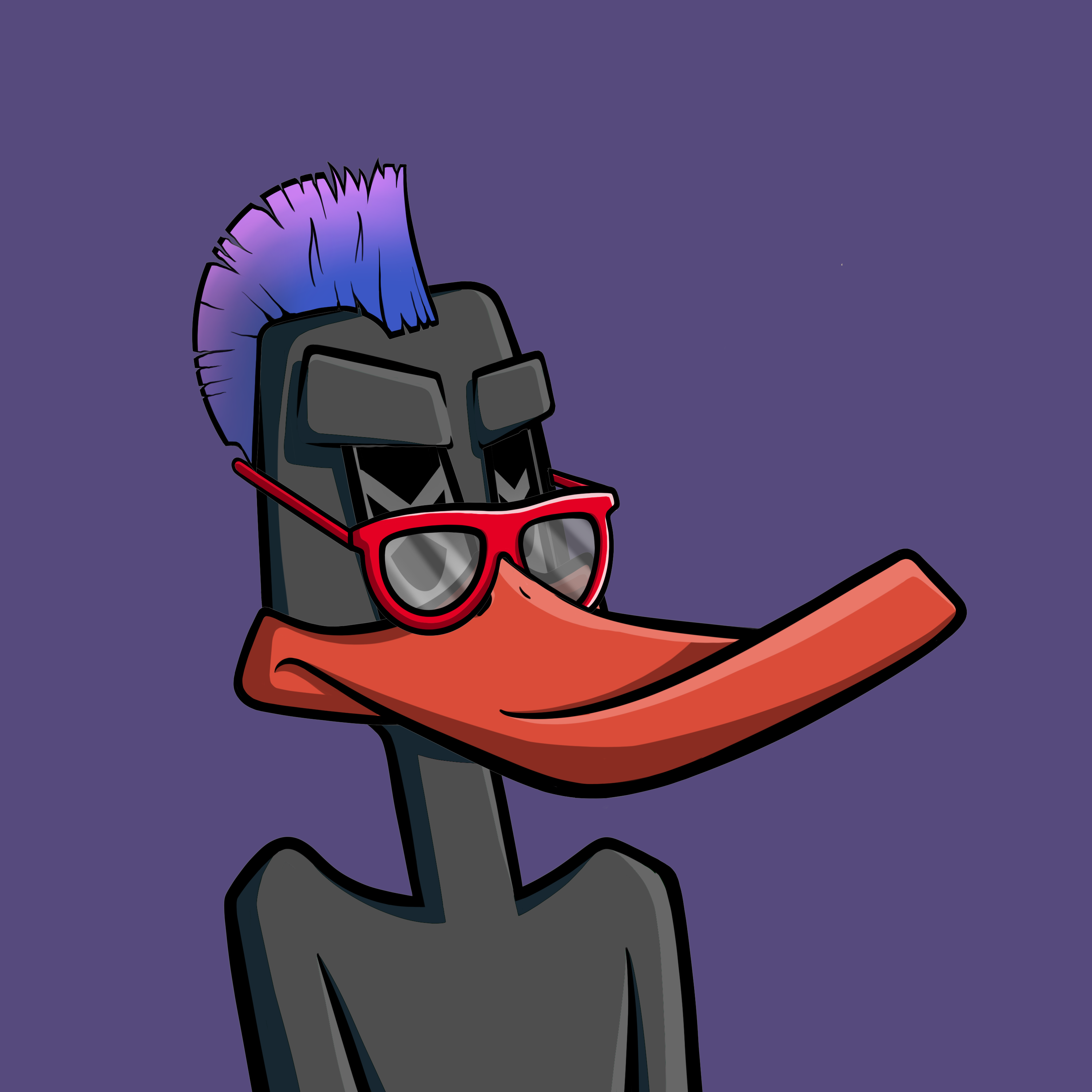 DopeDucky #1595 NFT on Algorand