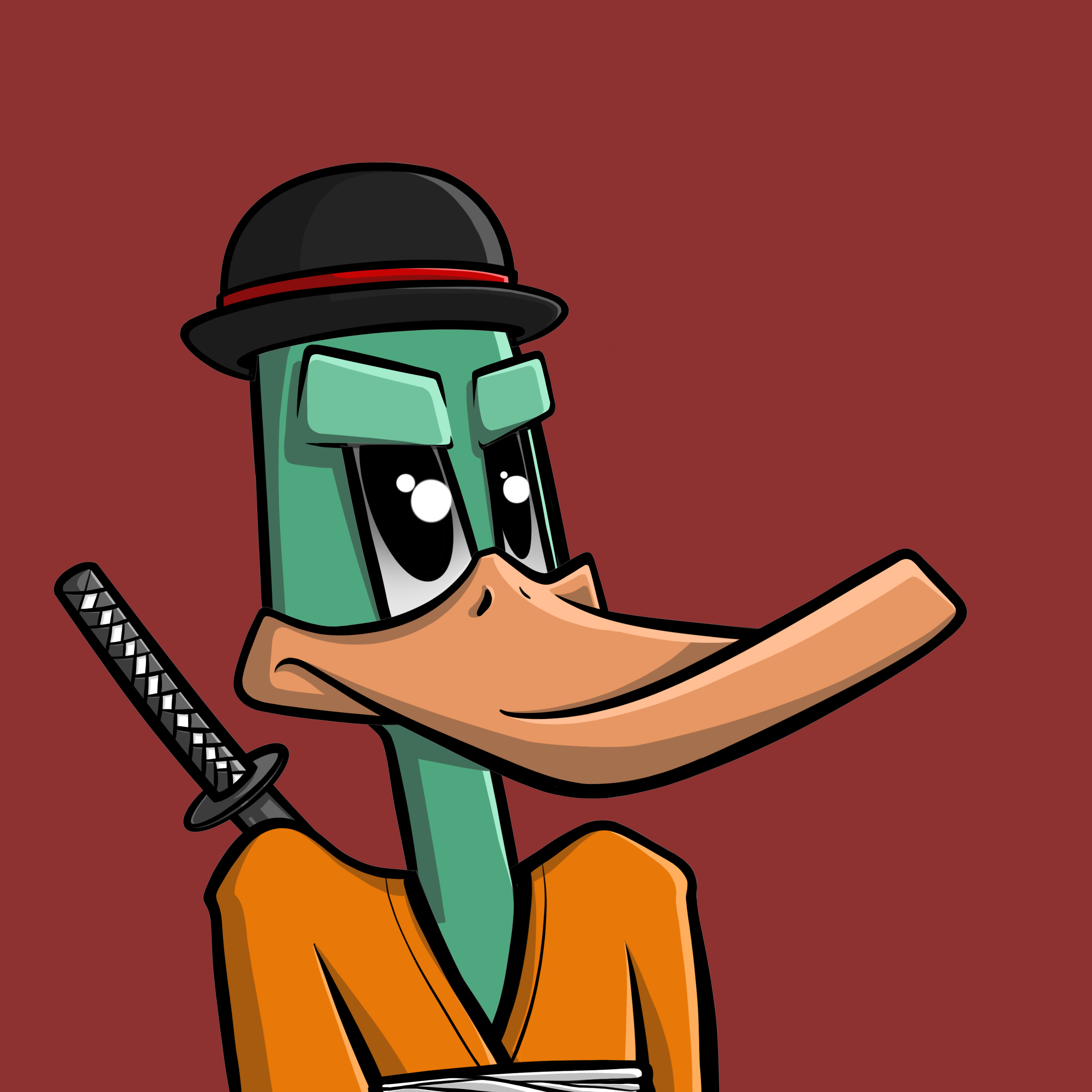 DopeDucky #1645 NFT on Algorand