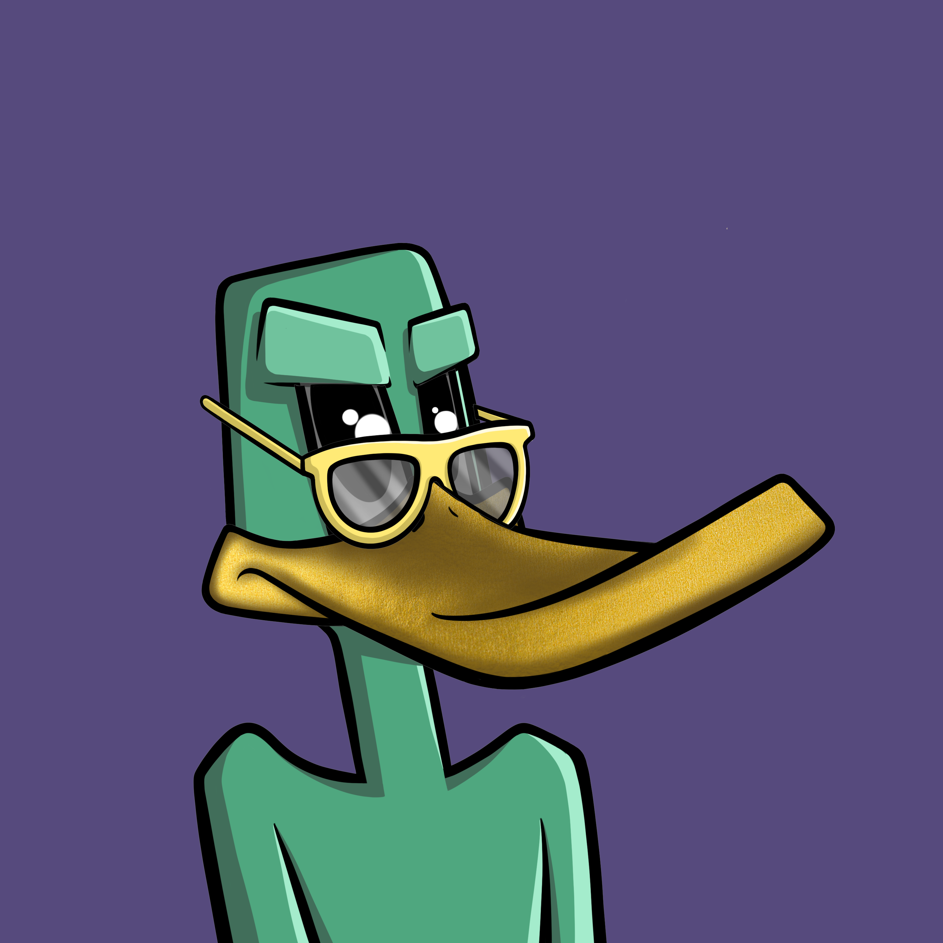 DopeDucky #1840 NFT on Algorand