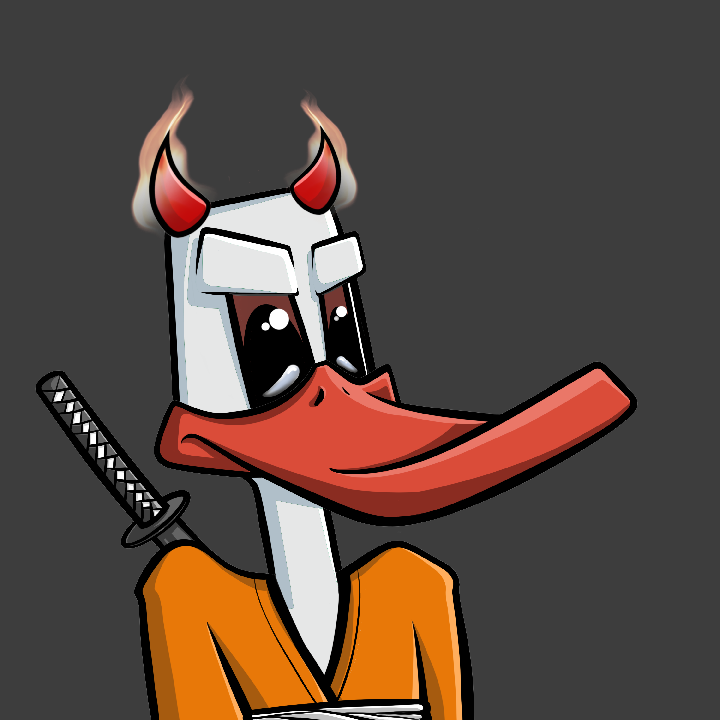 DopeDucky #1864 NFT on Algorand