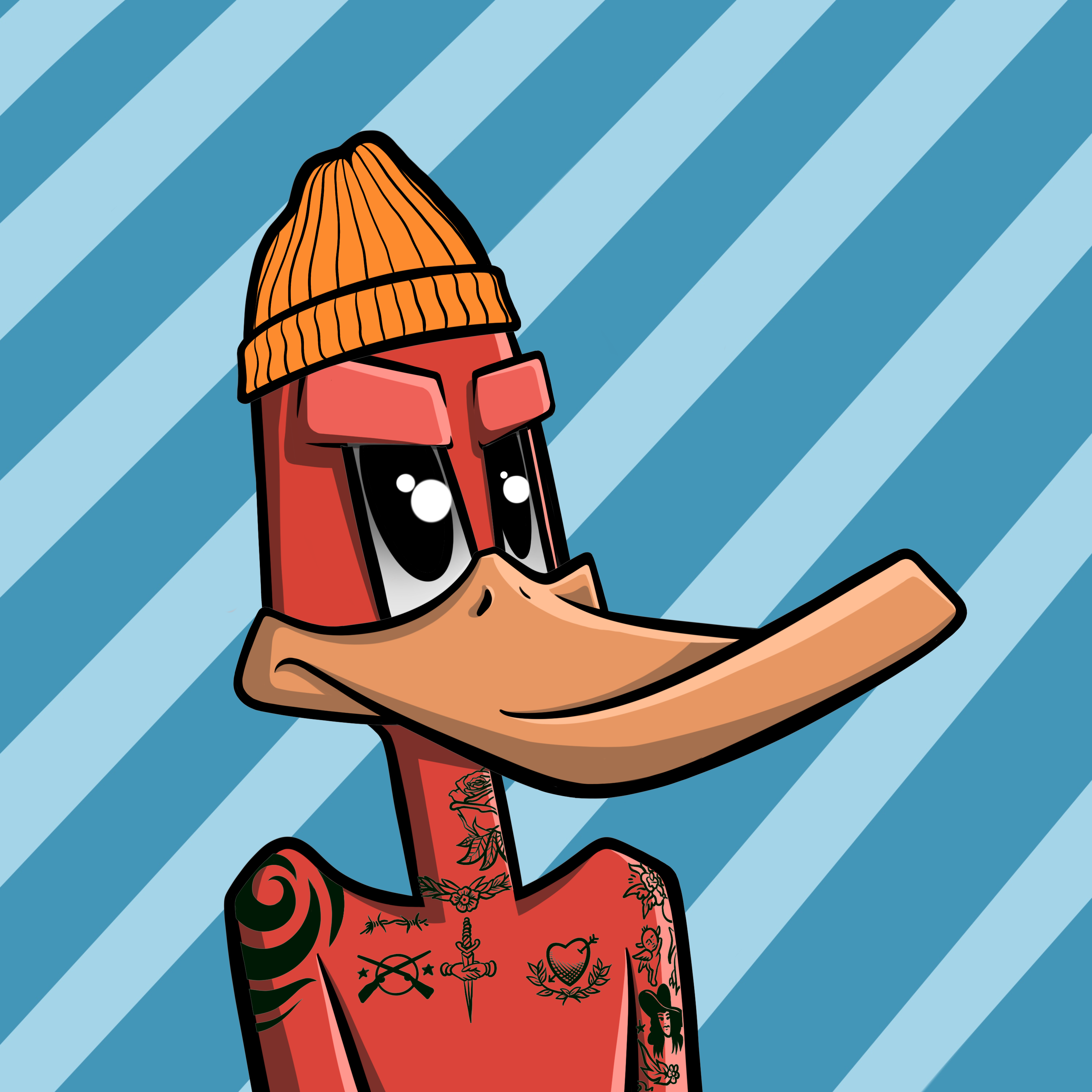 DopeDucky #198 NFT on Algorand