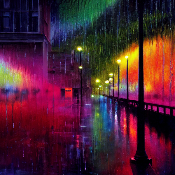 An image of Colorful Rain V2 #25