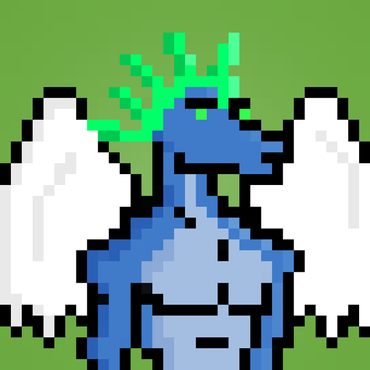 Image of Pixel Dragon: #037