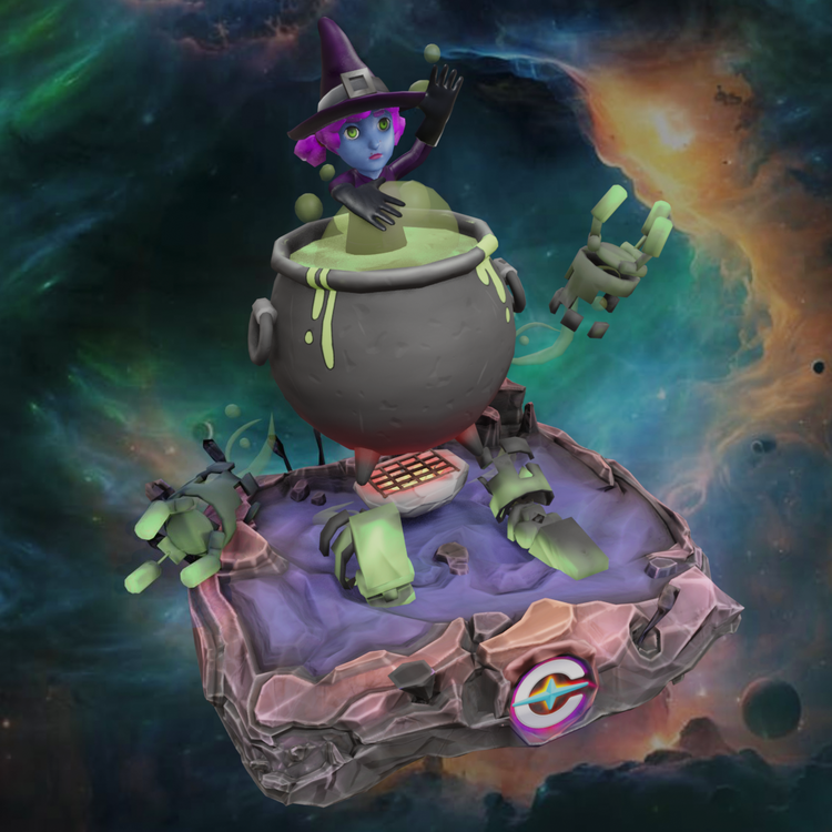 Image of Cauldron Witch Cybi