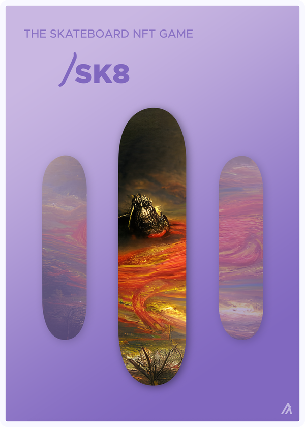 Image of SK8 Deck #055