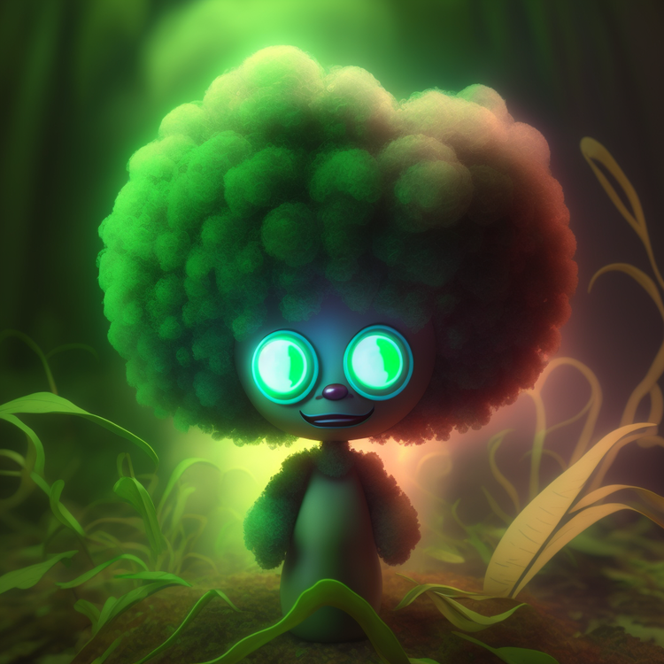 Image of Fro Custom #001- Ganji's Rebirth