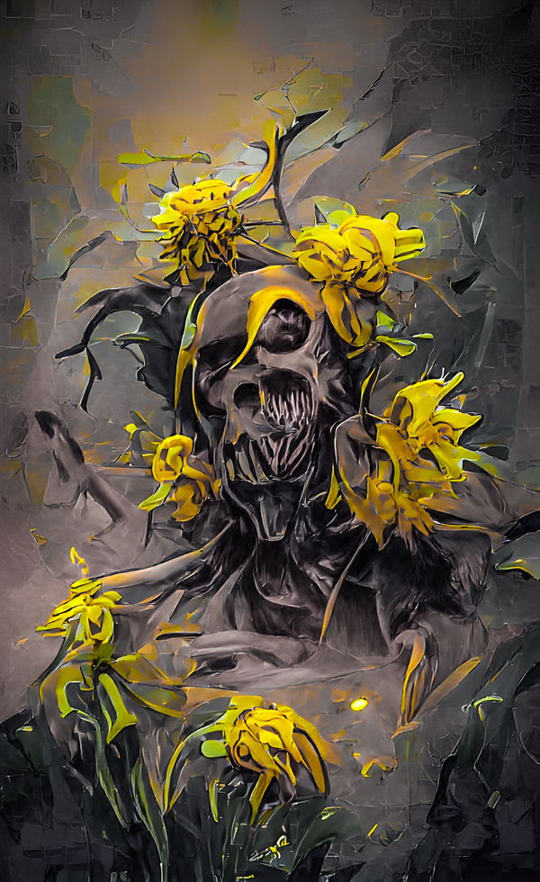 An image of DeathBlooms-Goldenrod