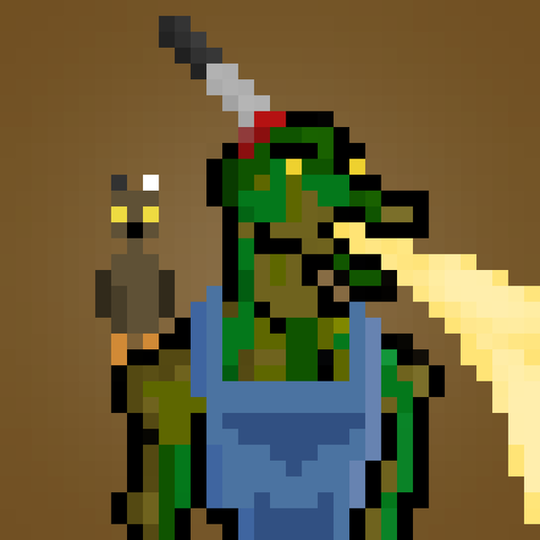 An image of Pixel Dragon: #016