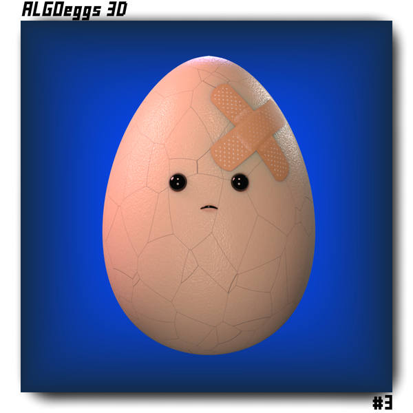 An image of ALGOegg 3D #03