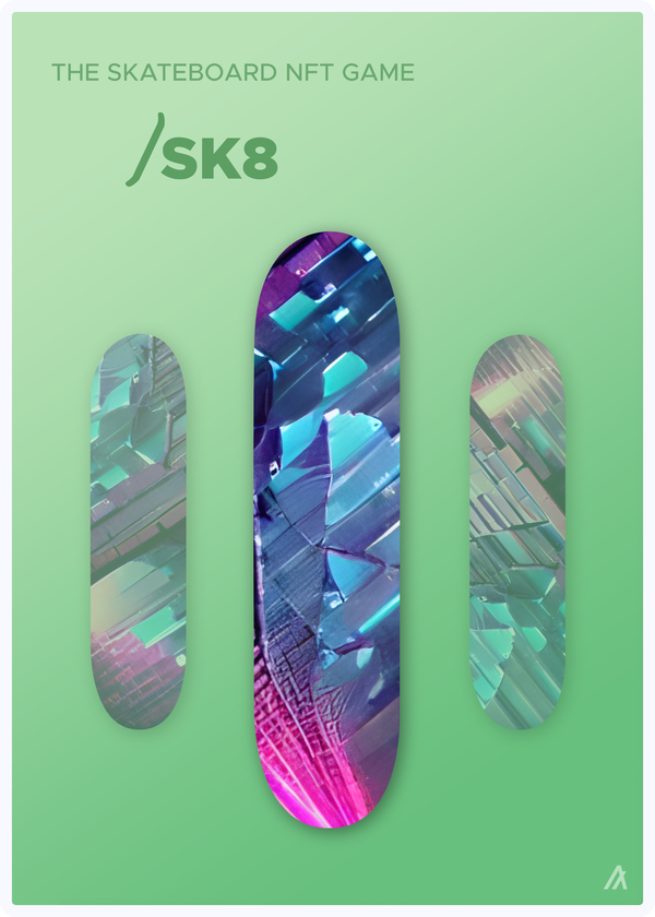 Image of SK8 Deck #029