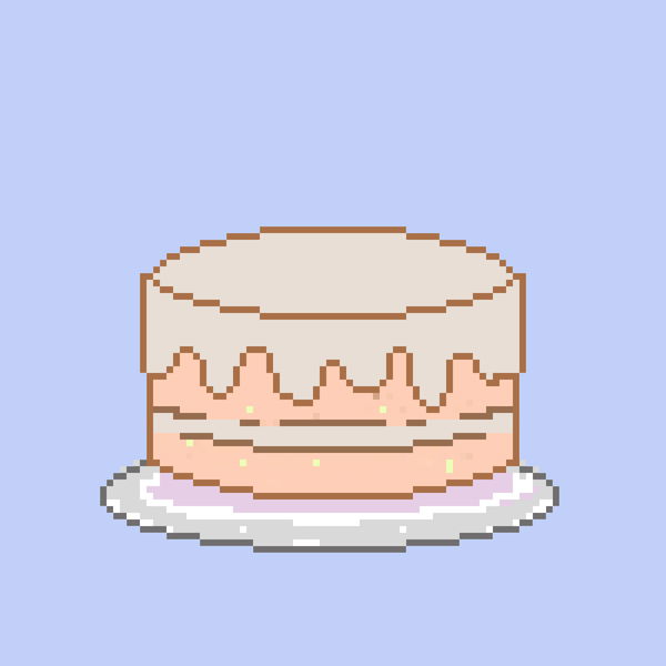 Image of Single Tier / Vanilla Cake