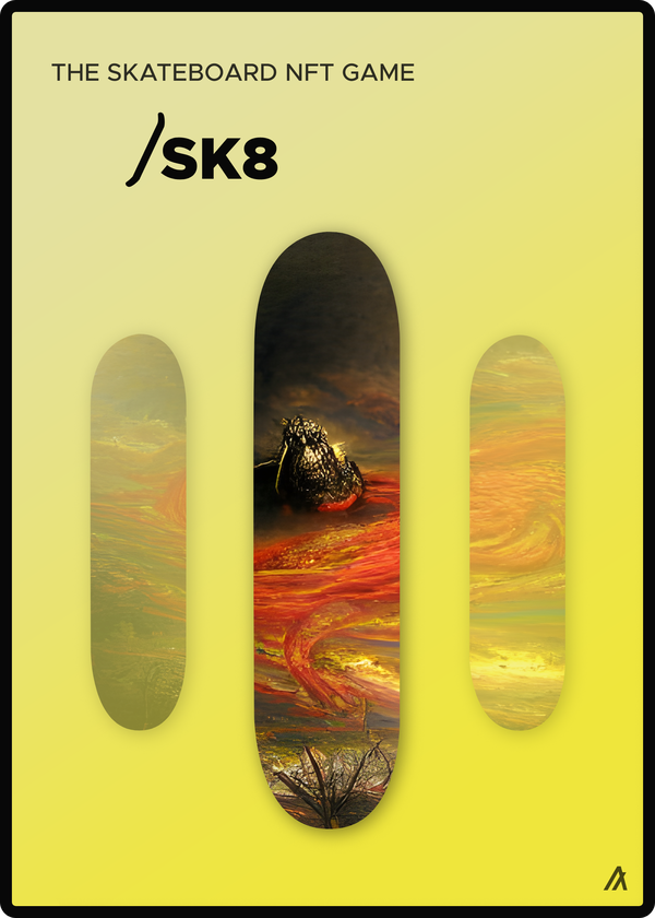 Image of SK8 Deck #052