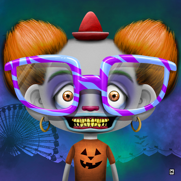 Image of Little Monsters - Clown #43