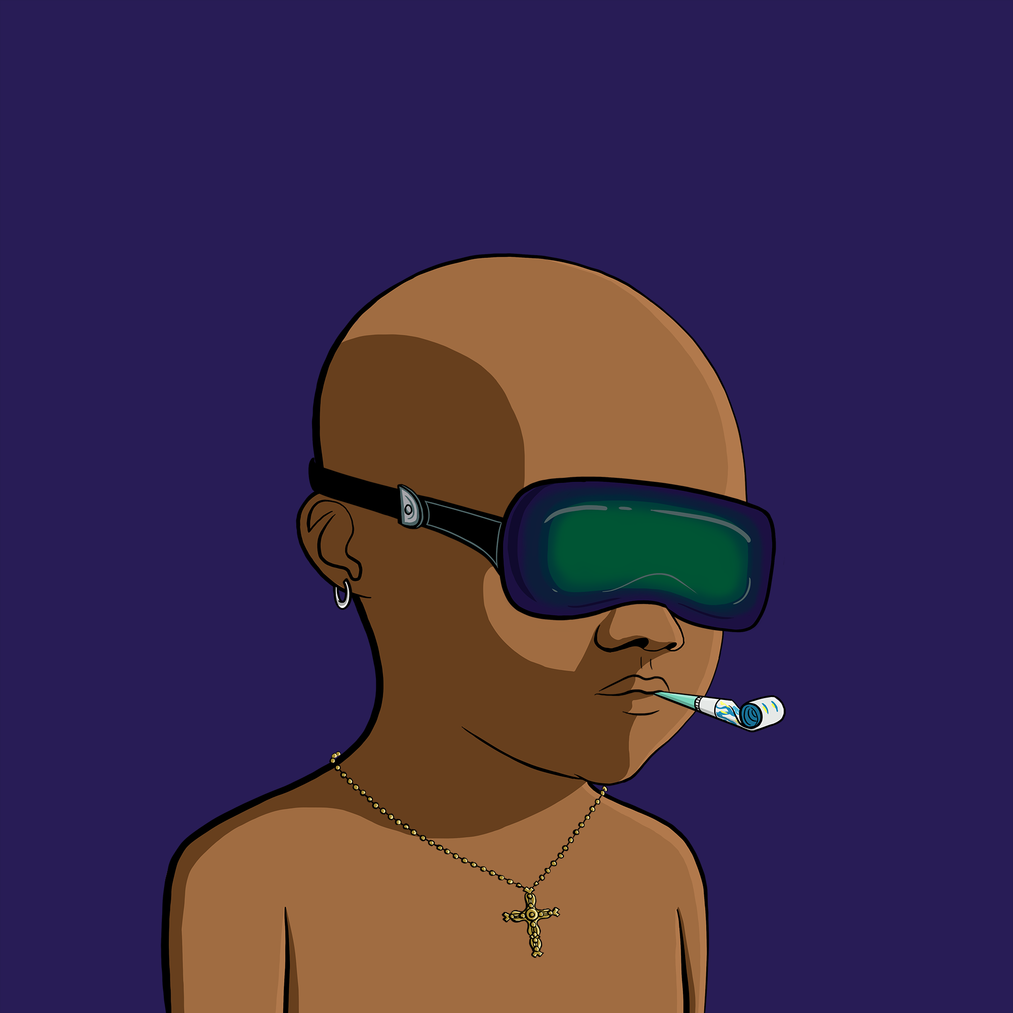 Bald Head #1044 NFT on Algorand