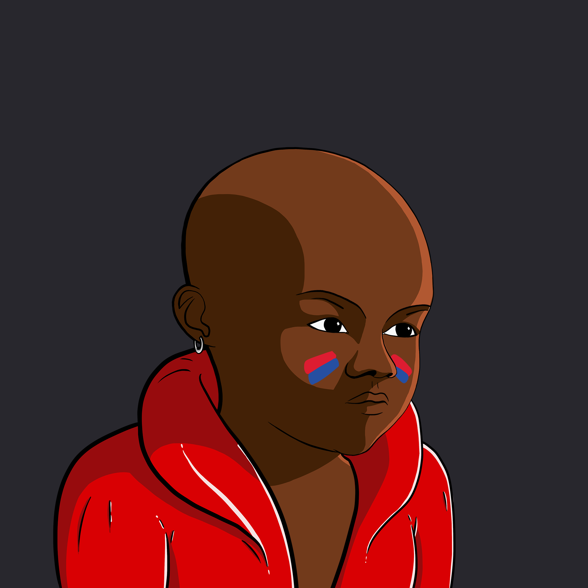Bald Head #1075 NFT on Algorand