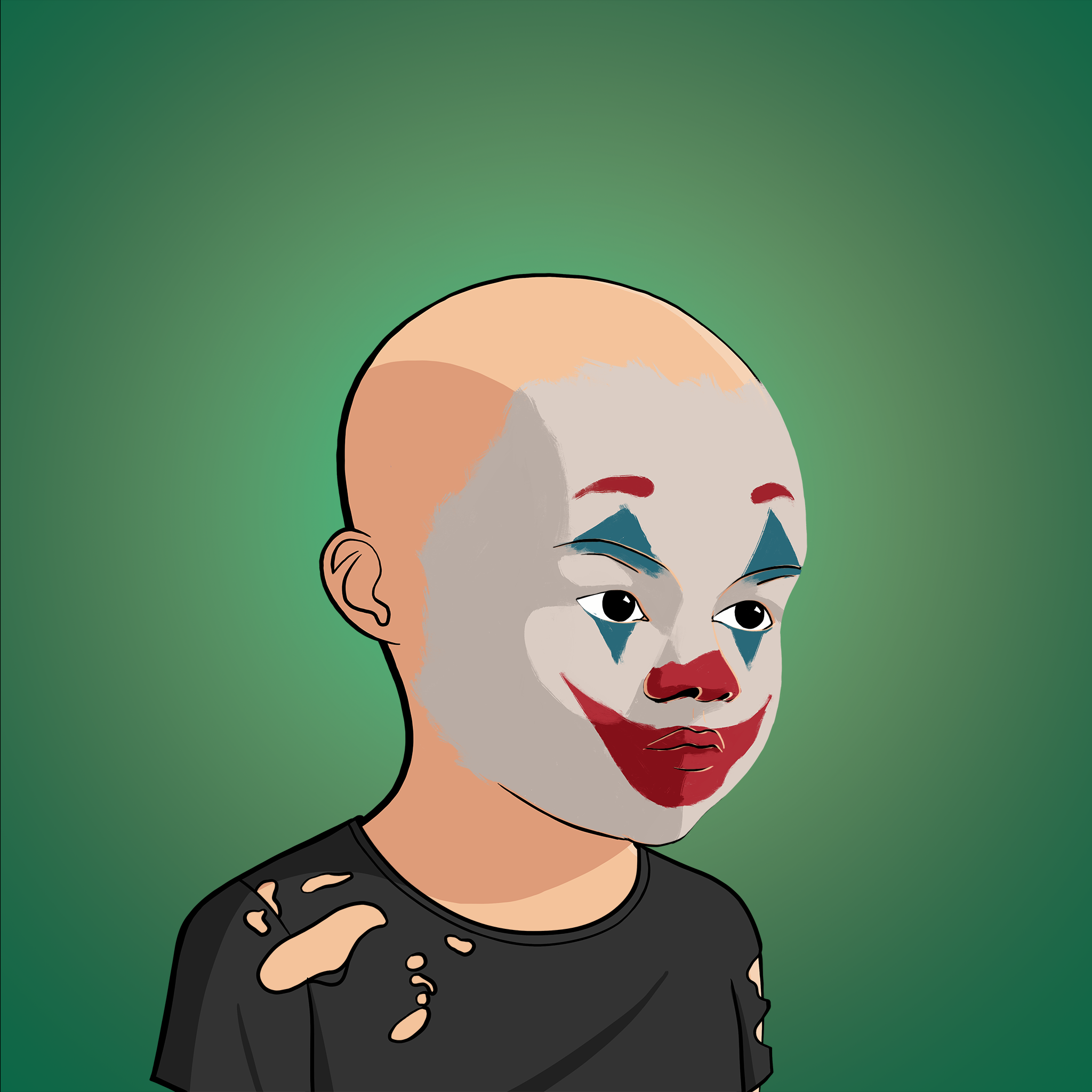 Bald Head #1106 NFT on Algorand