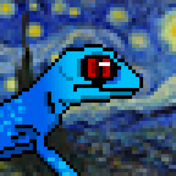 An image of Pixel Geko: #0011