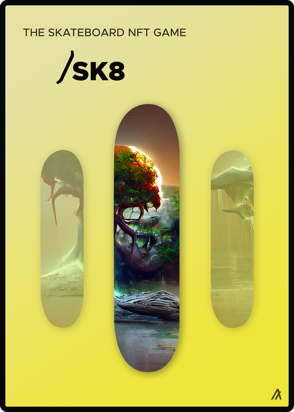 Image of SK8 Deck #012