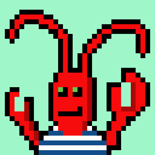 Image of Pixel Lobster #42