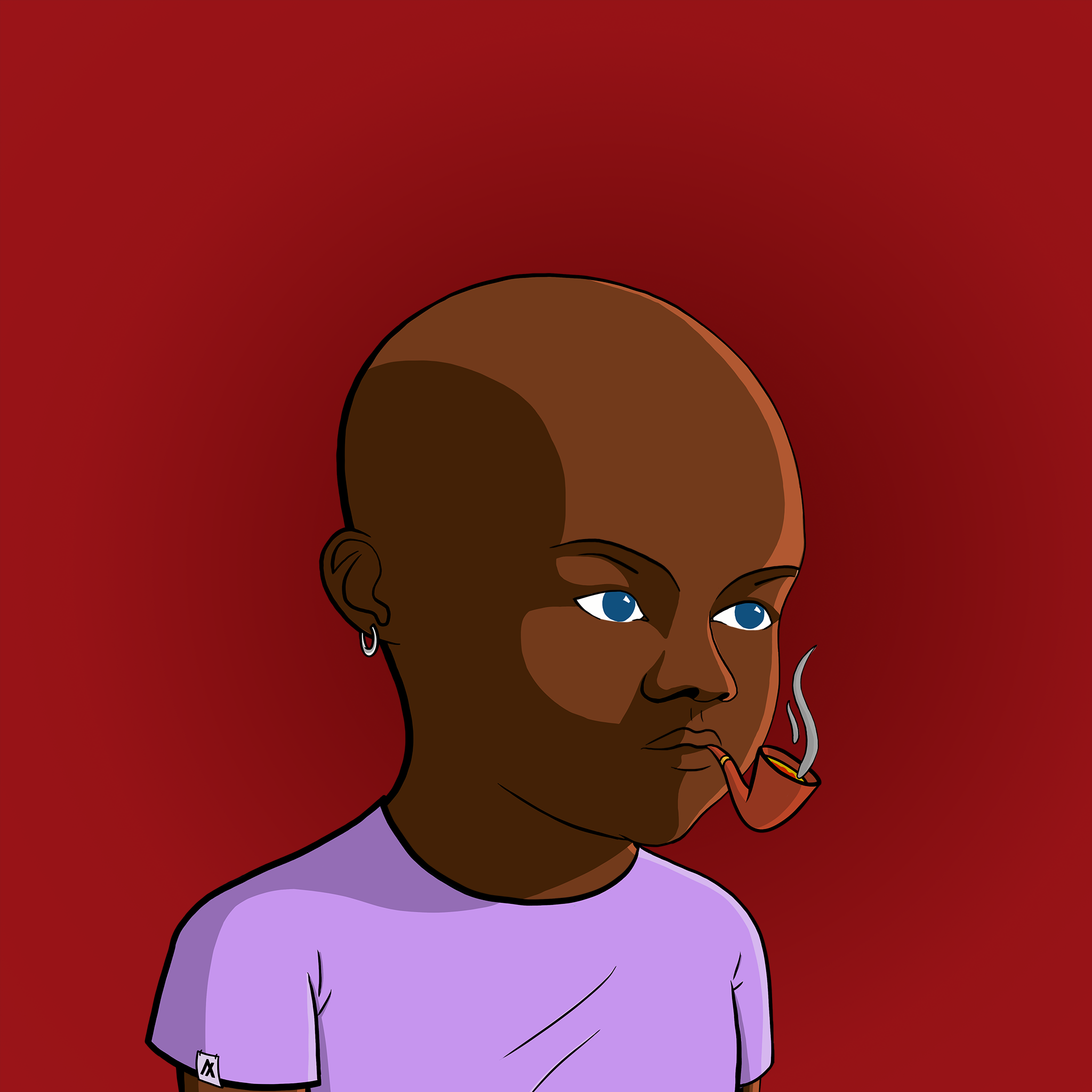 Bald Head #1237 NFT on Algorand