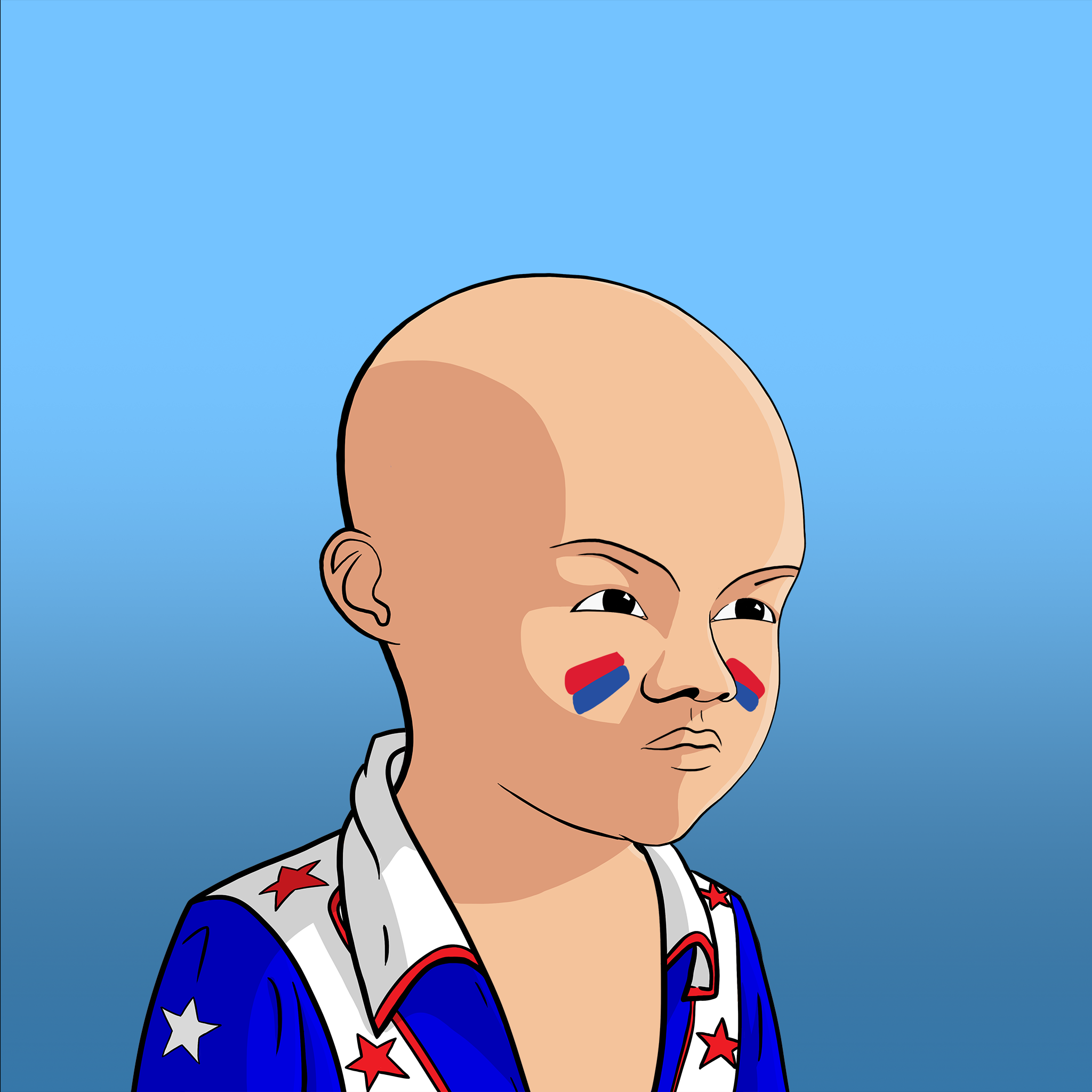 Bald Head #1246 NFT on Algorand